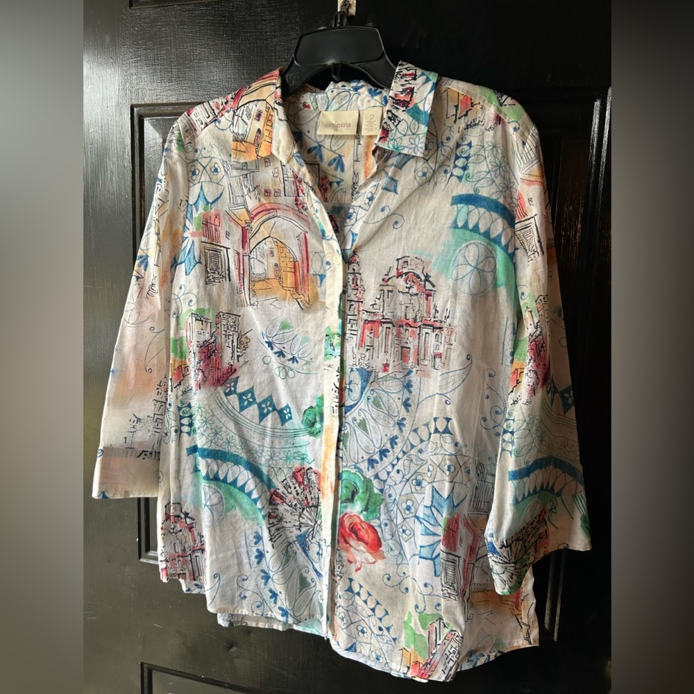 Chico’s Button Down long sleeve